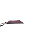 Load image into Gallery viewer, Metallic Logo Leather Clutch