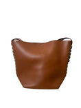 Load image into Gallery viewer, BROWN INFINITY BUCKET BAG