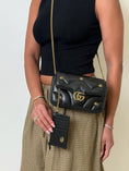 Load image into Gallery viewer, MINI GG MARMONT METAL EYELET STUDS SHOULDER BAG