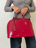 Load image into Gallery viewer, VERNIS ROSE INDIEN MONOGRAM ALMA PM BAG