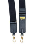 Load image into Gallery viewer, Bimba Adjustable Leather and Grosgrain Crossbody Strap
