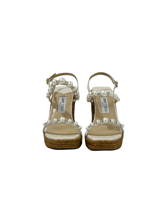 Amatuus Pearly Ankle-Strap Wedge Espadrilled | 37