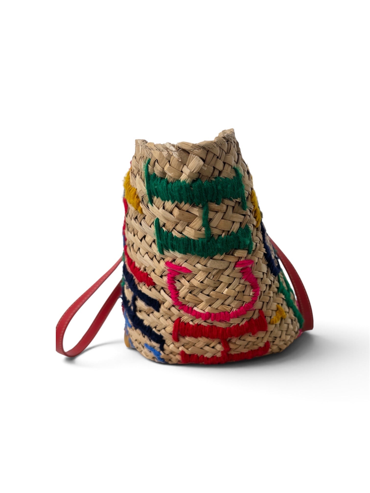 RAFFIA TOTE BAG