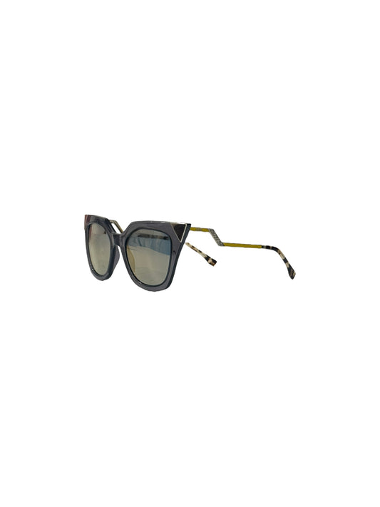 Iridia Mirrored Cat Eye Sunglasses
