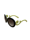 Load image into Gallery viewer, PRADA BAROQUE GREEN SUNGLASSES
