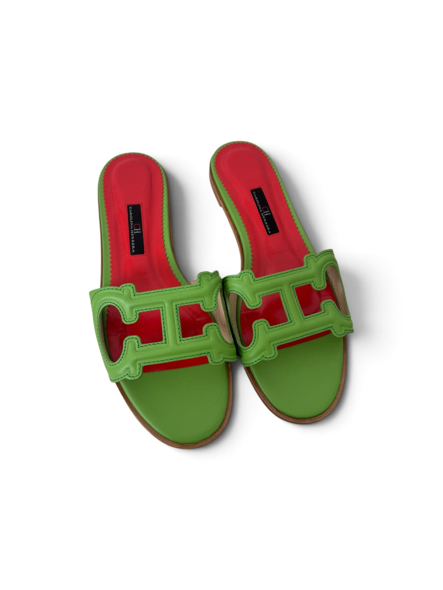 CH Insignia Leather Sandals | 38