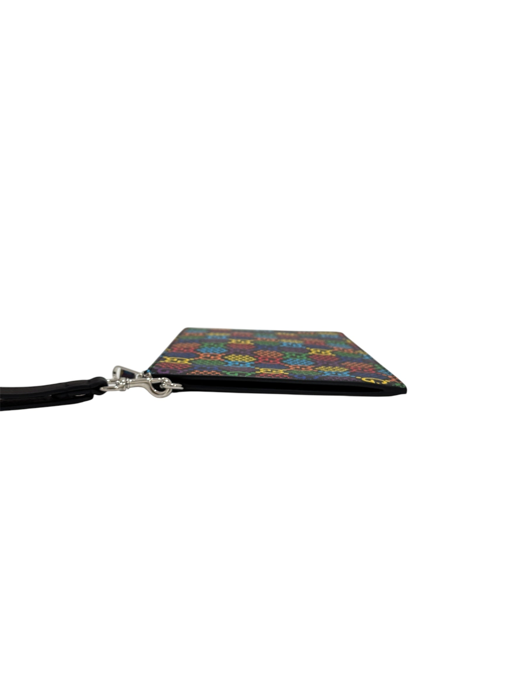 Supreme Monogram Psychedelic Zip Wristlet Pouch