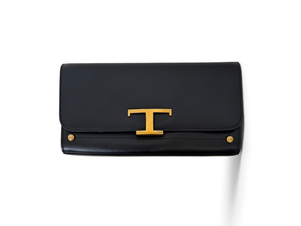 TIMELESS FOLDOVER CLUTCH