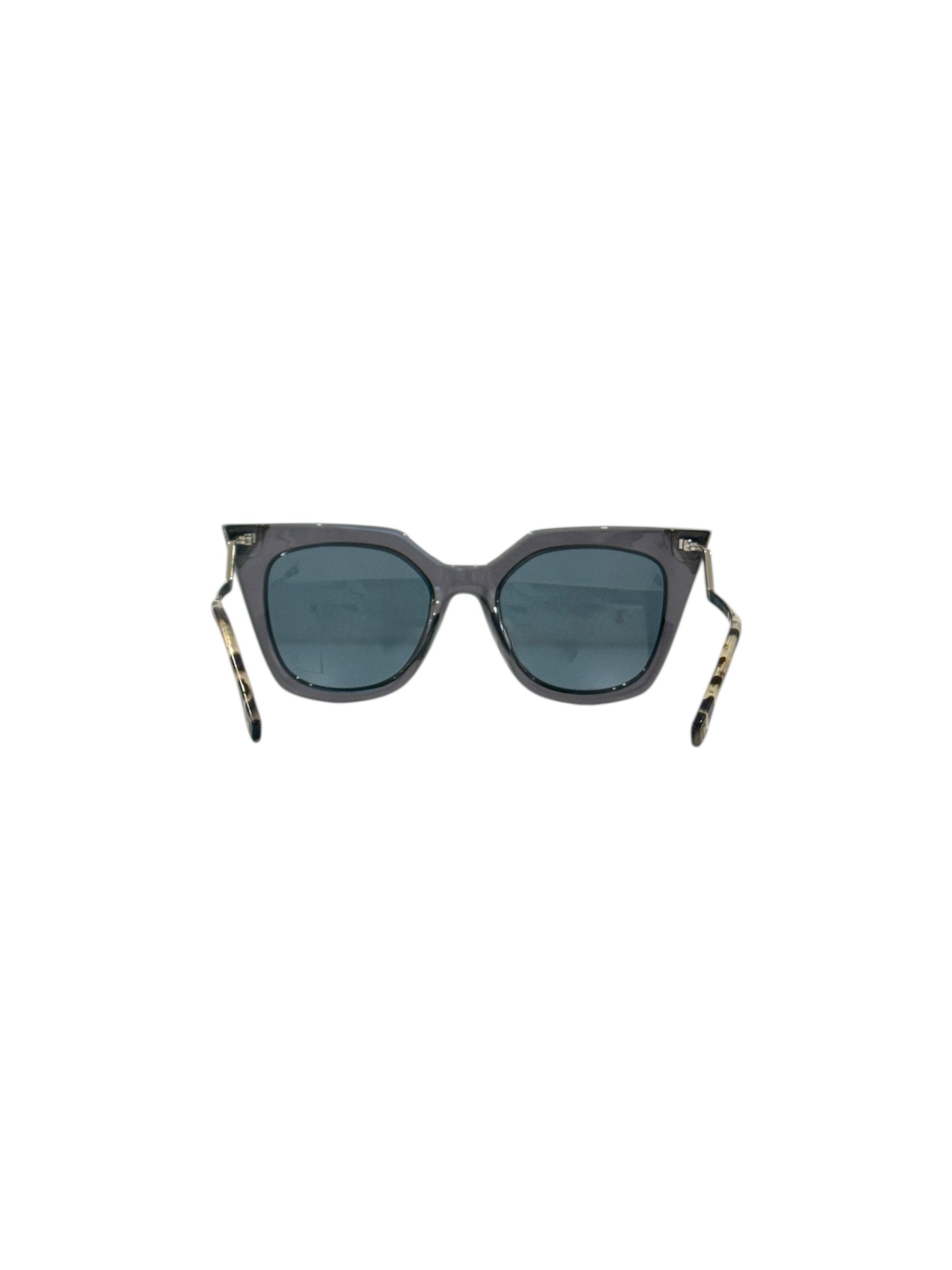 Iridia Mirrored Cat Eye Sunglasses
