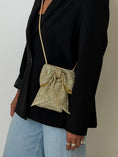 Load image into Gallery viewer, VIOLET DIAMANT BOW CROSSBODY BAG

