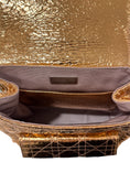 Load image into Gallery viewer, Bronze Cannage Foil Leather Small Stardust Backpack
