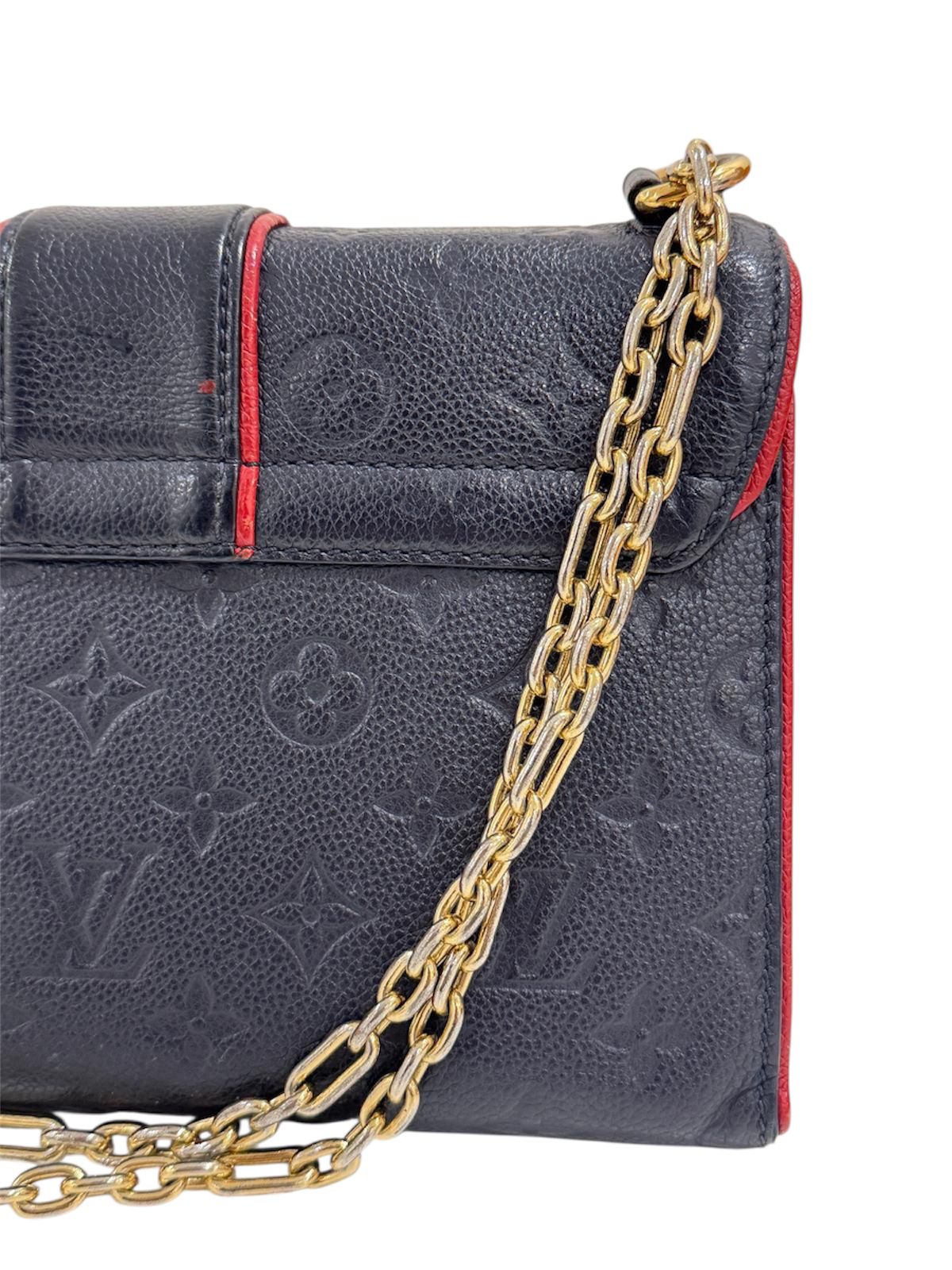 Empreinte Saint Sulpice PM Marine Rouge