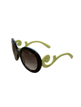 Load image into Gallery viewer, PRADA BAROQUE GREEN SUNGLASSES
