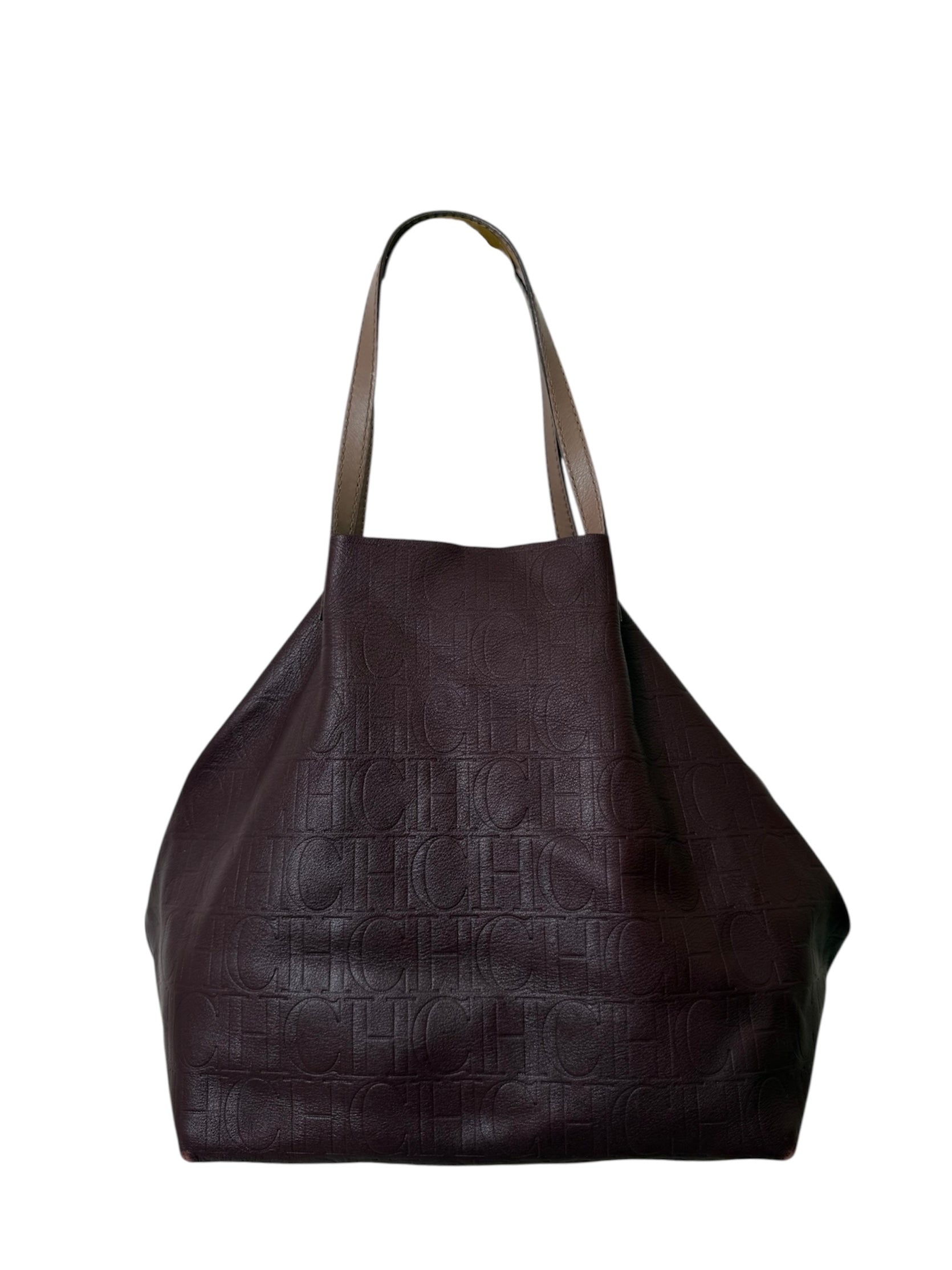 MATRYOSHKA MEDIUM BURGUNDY TOTE BAG