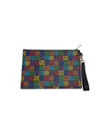 Load image into Gallery viewer, Supreme Monogram Psychedelic Zip Wristlet Pouch
