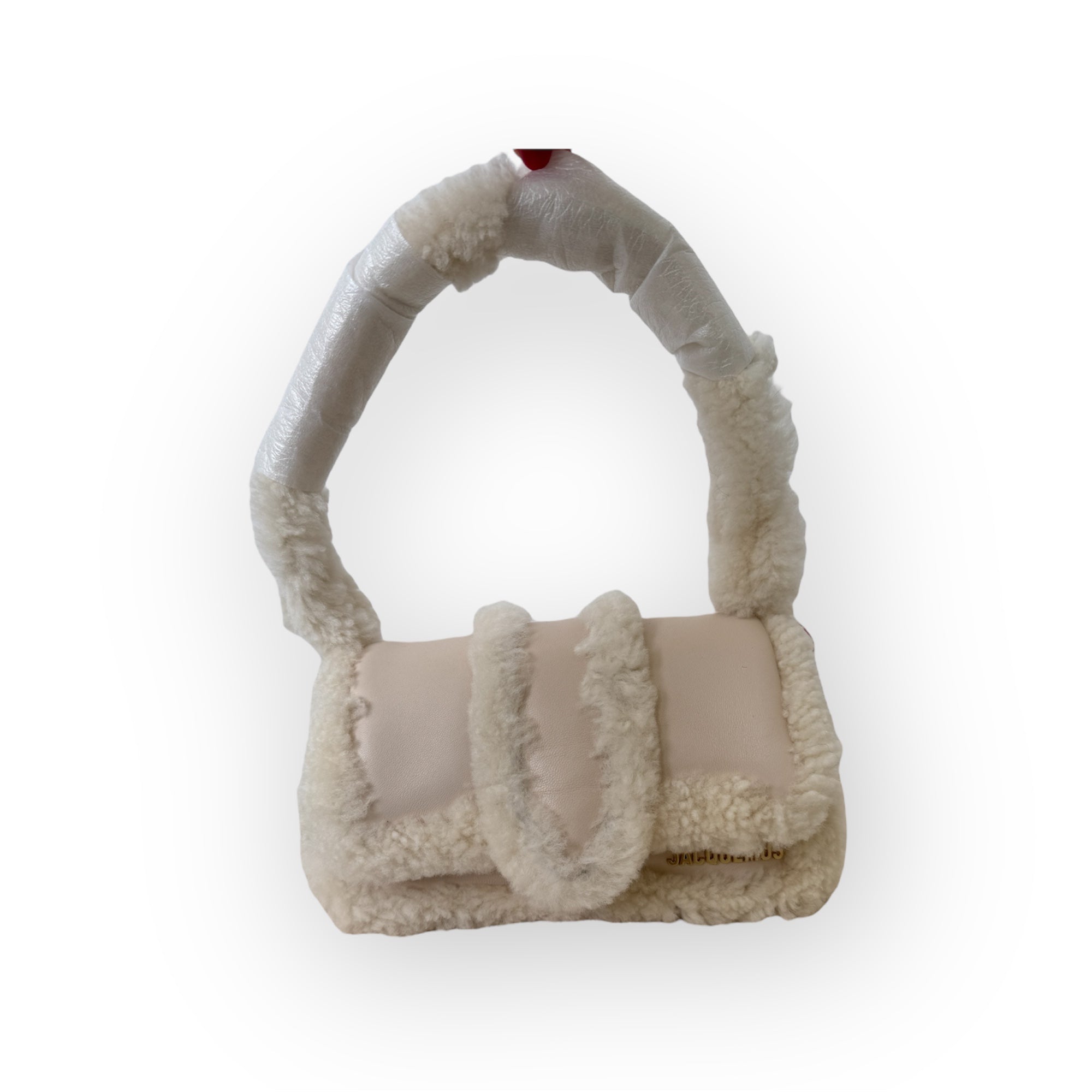LE PETIT BAMBIMOU DOUX SHEARLING BAG