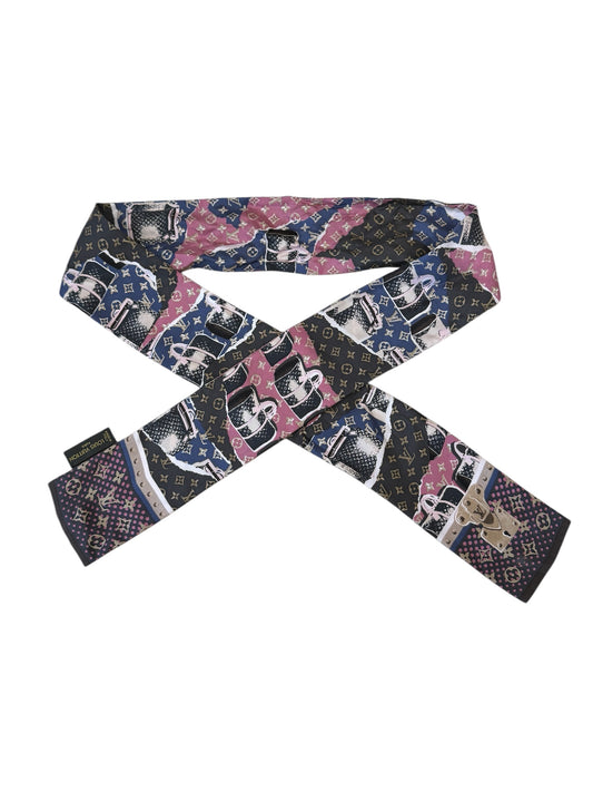 MONOGRAM SILK SCARF