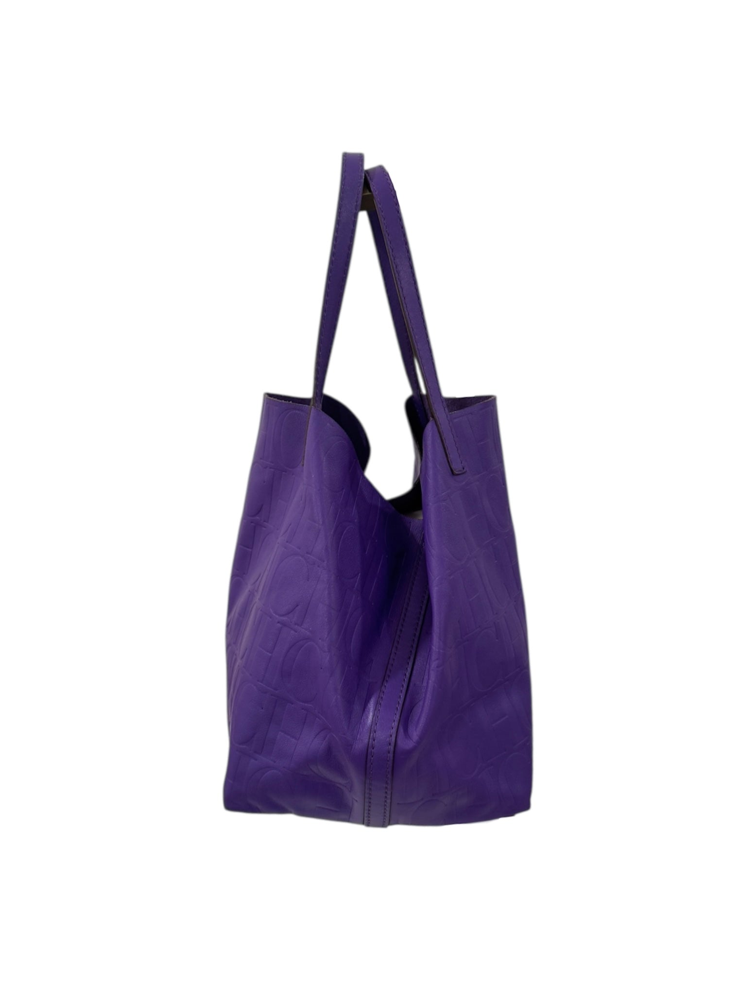 Purple Matryoshka Leather Bag
