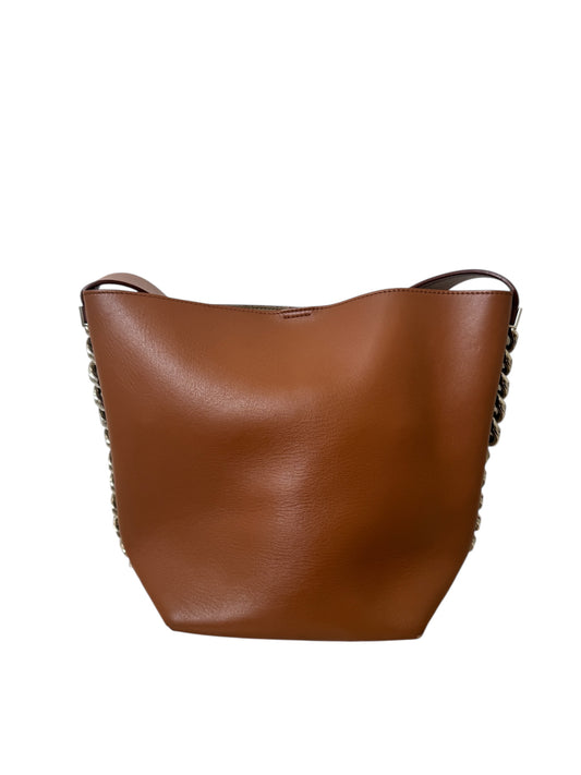 BROWN INFINITY BUCKET BAG