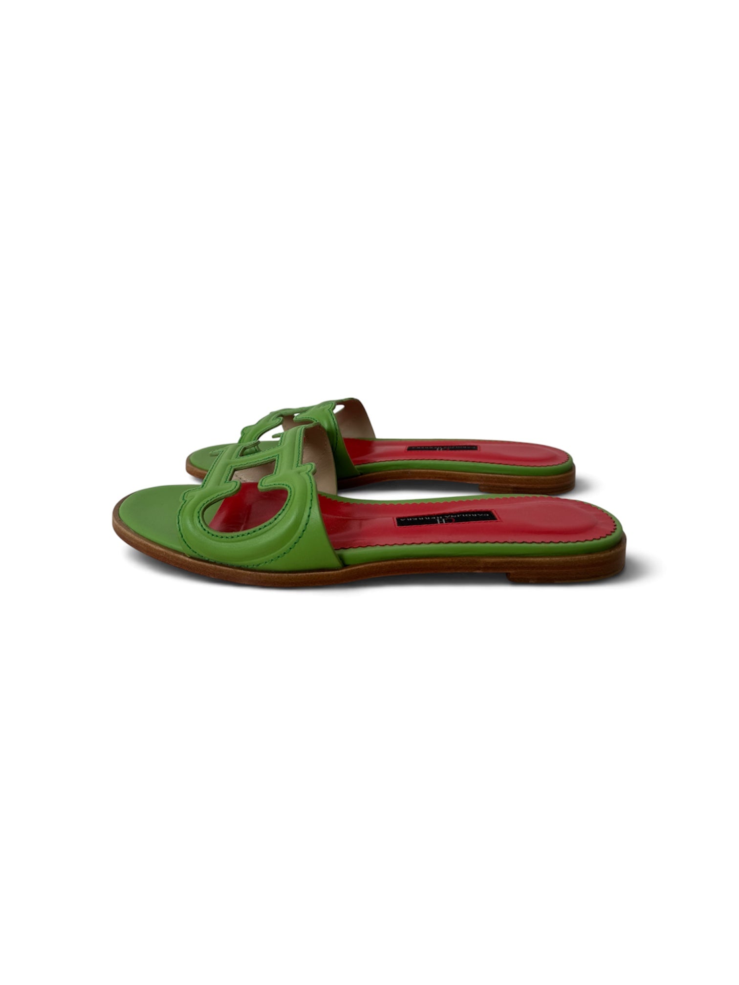 CH Insignia Leather Sandals | 38