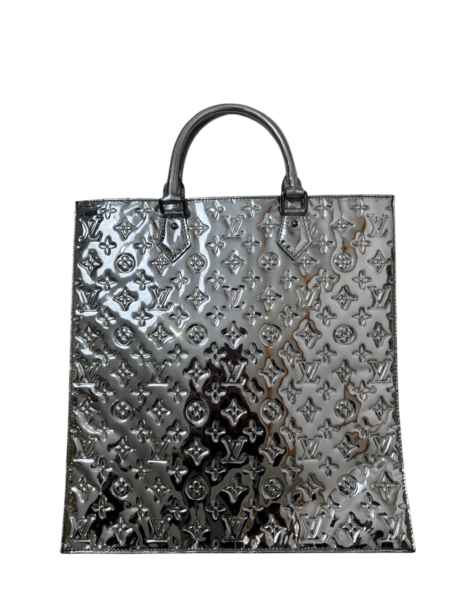 LIMITED EDITION MIROIR SAC PLAT	SILVER MONOGRAM