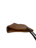 Load image into Gallery viewer, CH EMBOSSED BROWN CLUTCH
