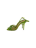 Load image into Gallery viewer, Aquazzura Tequila Embellished Heeled Sandals | 39
