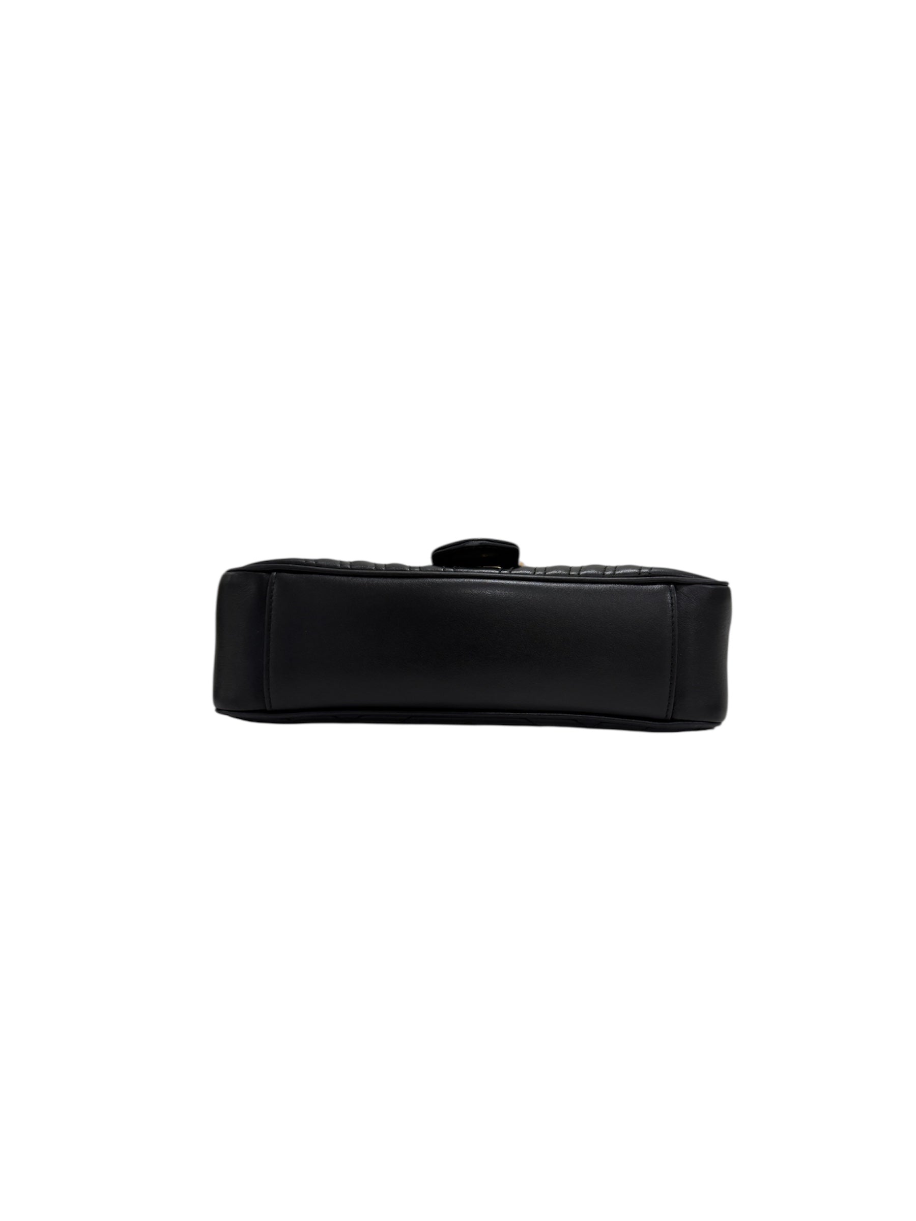 Marmont PM Black Leather Shoulder Bag