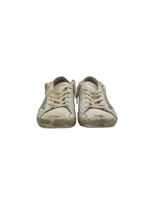 Super-Star Leather Glittered Low Sneaker | 39
