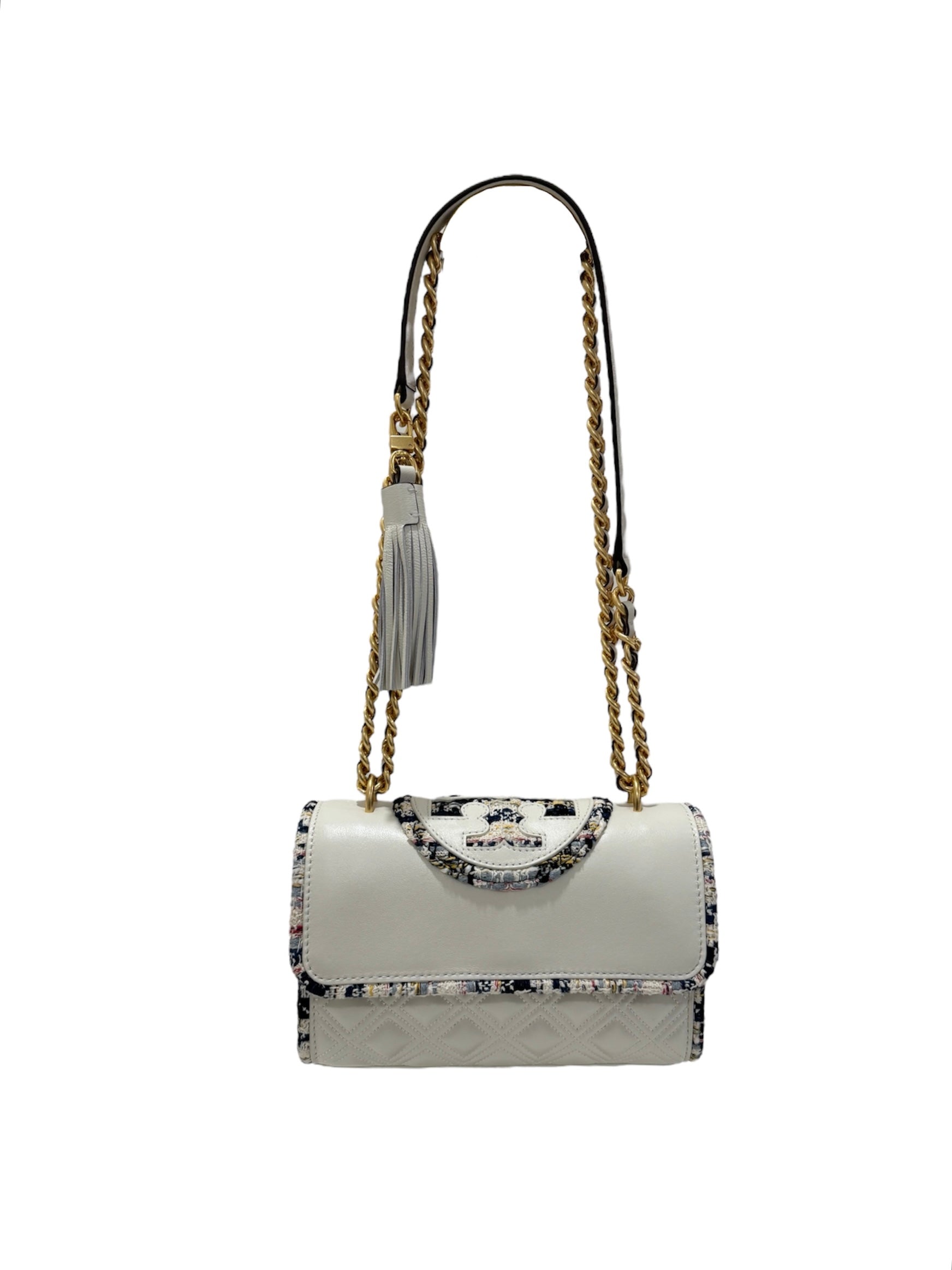 Leather Minaudiere Bag