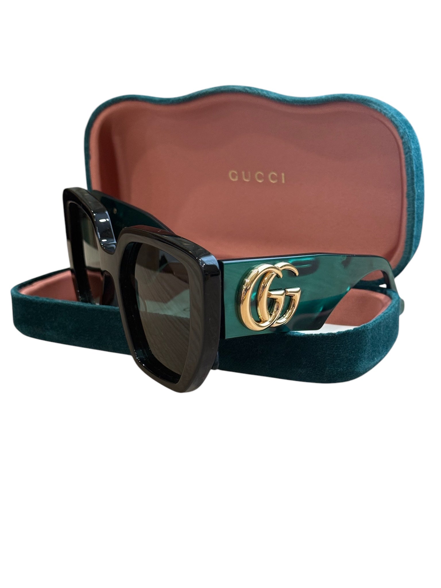 INTERLOCKING G OVERSIZED FRAME SUNGLASSES