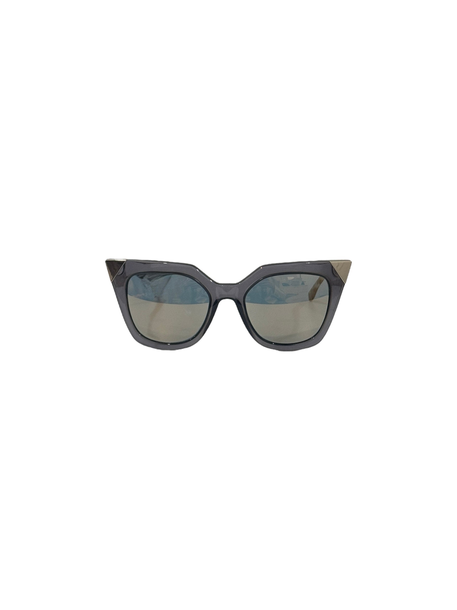 Iridia Mirrored Cat Eye Sunglasses