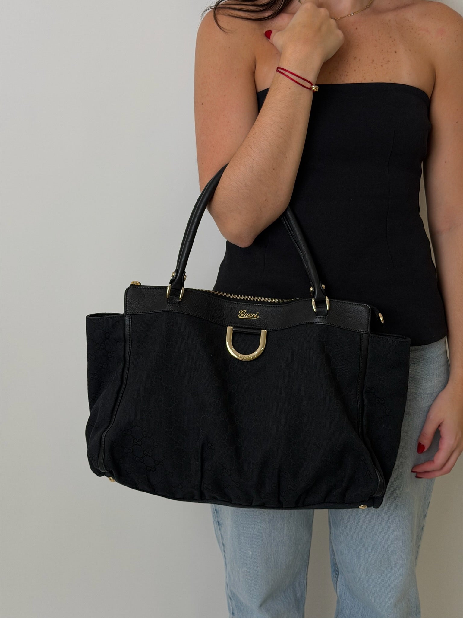 ABBEY D-RING TOTE BAG