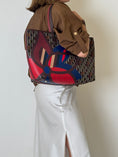Load image into Gallery viewer, Monogram Flower Leather Tote Bag

