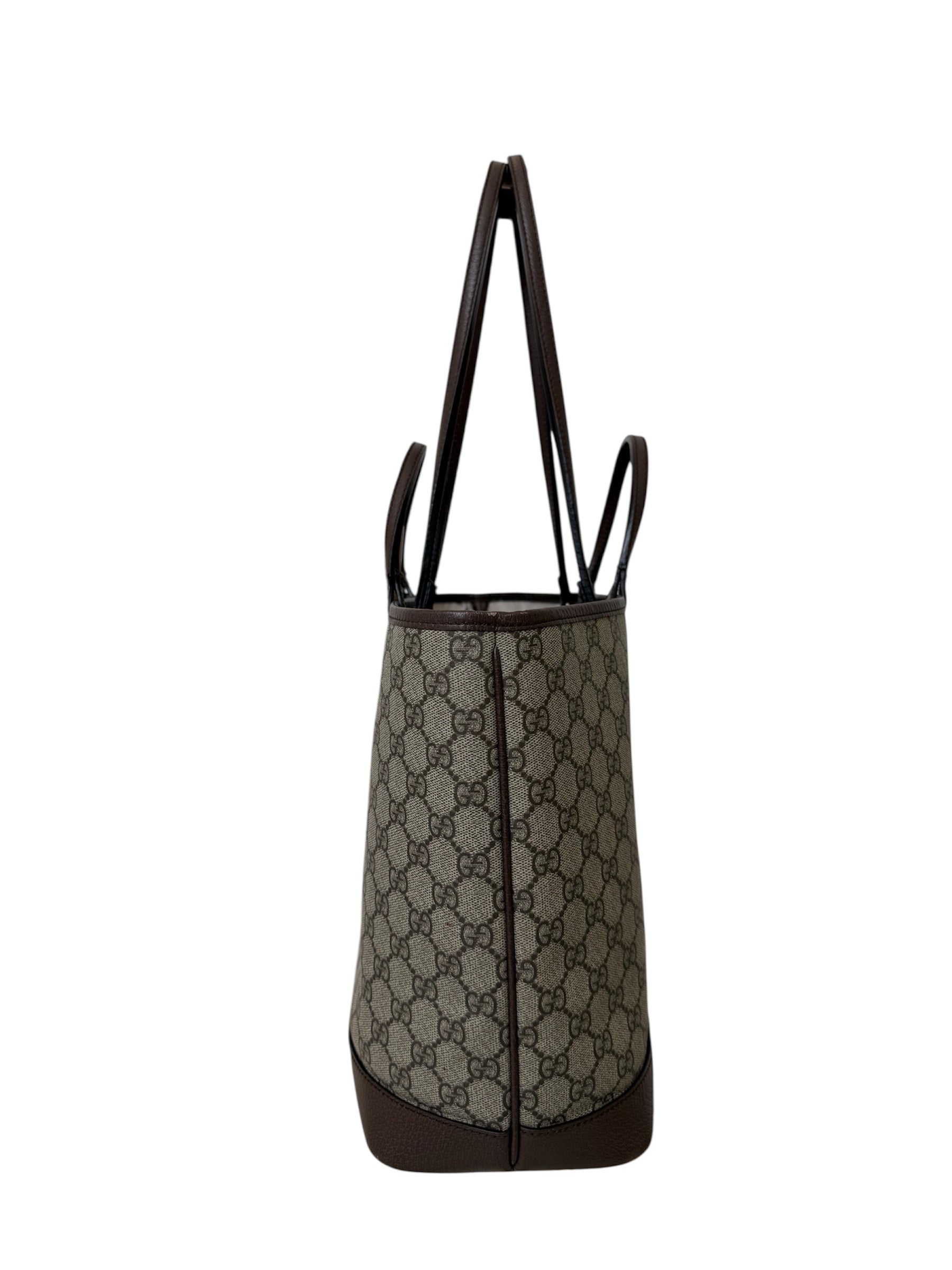GG SUPREME MONOGRAM  MEDIUM OPHIDIA SHOULDER BAG