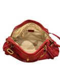 Load image into Gallery viewer, Red Leather Paraty Shoulder Bag
