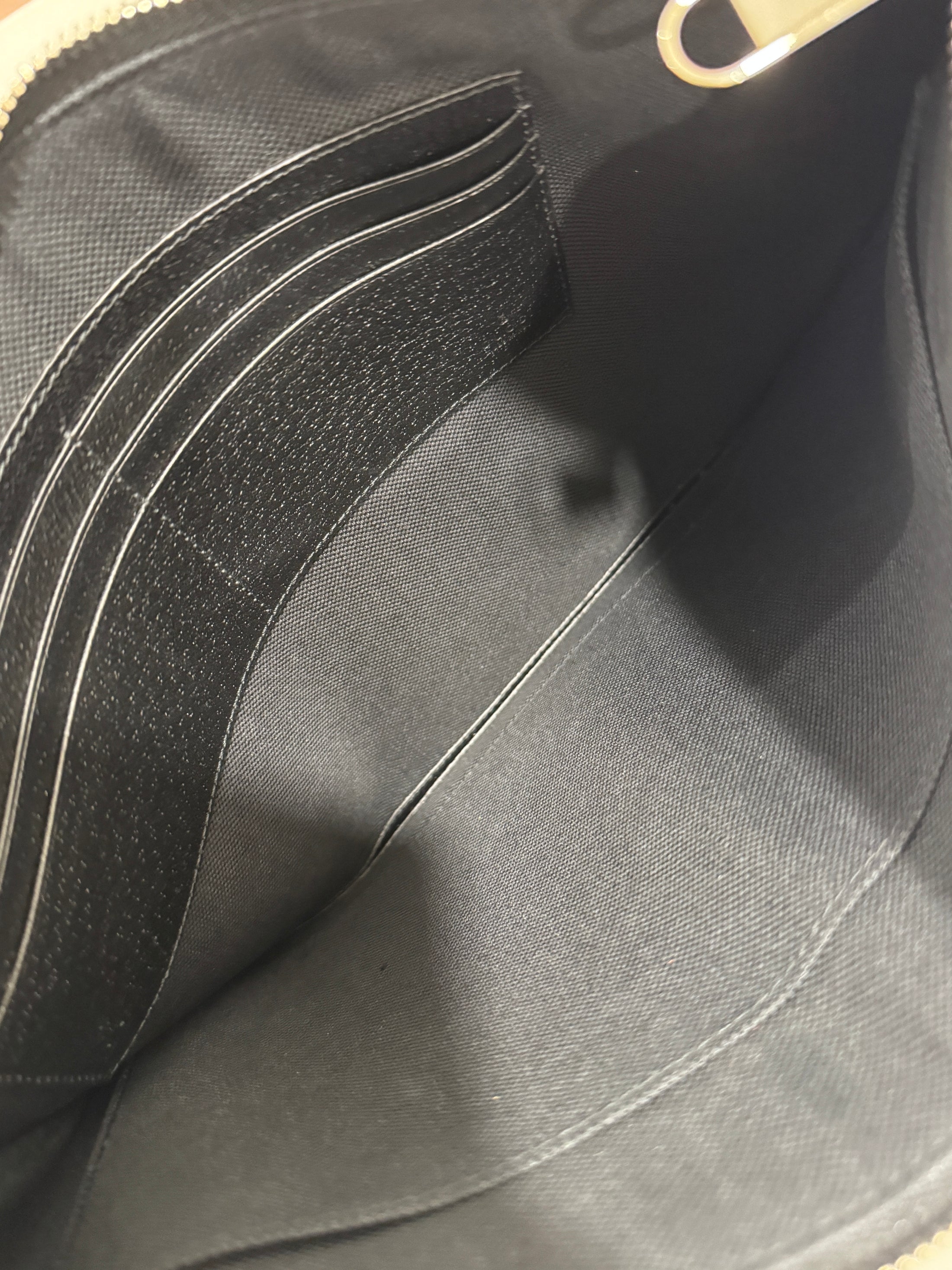 Supreme Monogram Psychedelic Zip Wristlet Pouch