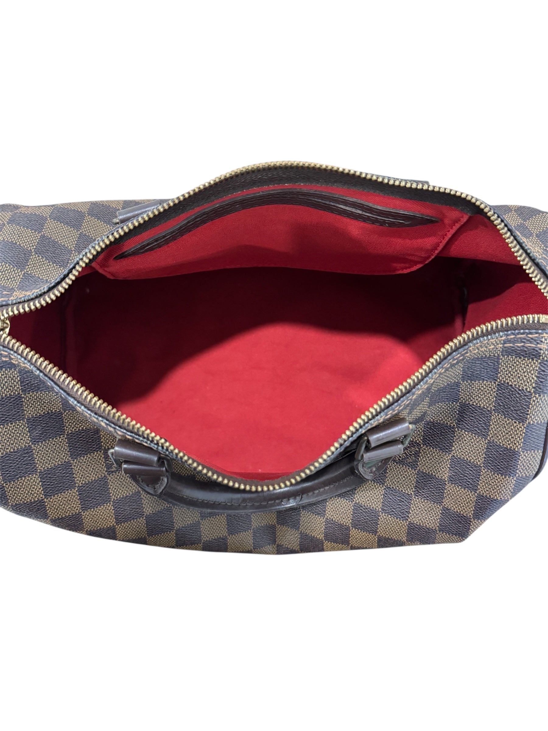 Damier Ebene Canvas Speedy 30 Bag