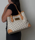 Load image into Gallery viewer, HAMPSTEAD MM	DAMIER AZUR TOTE BAG
