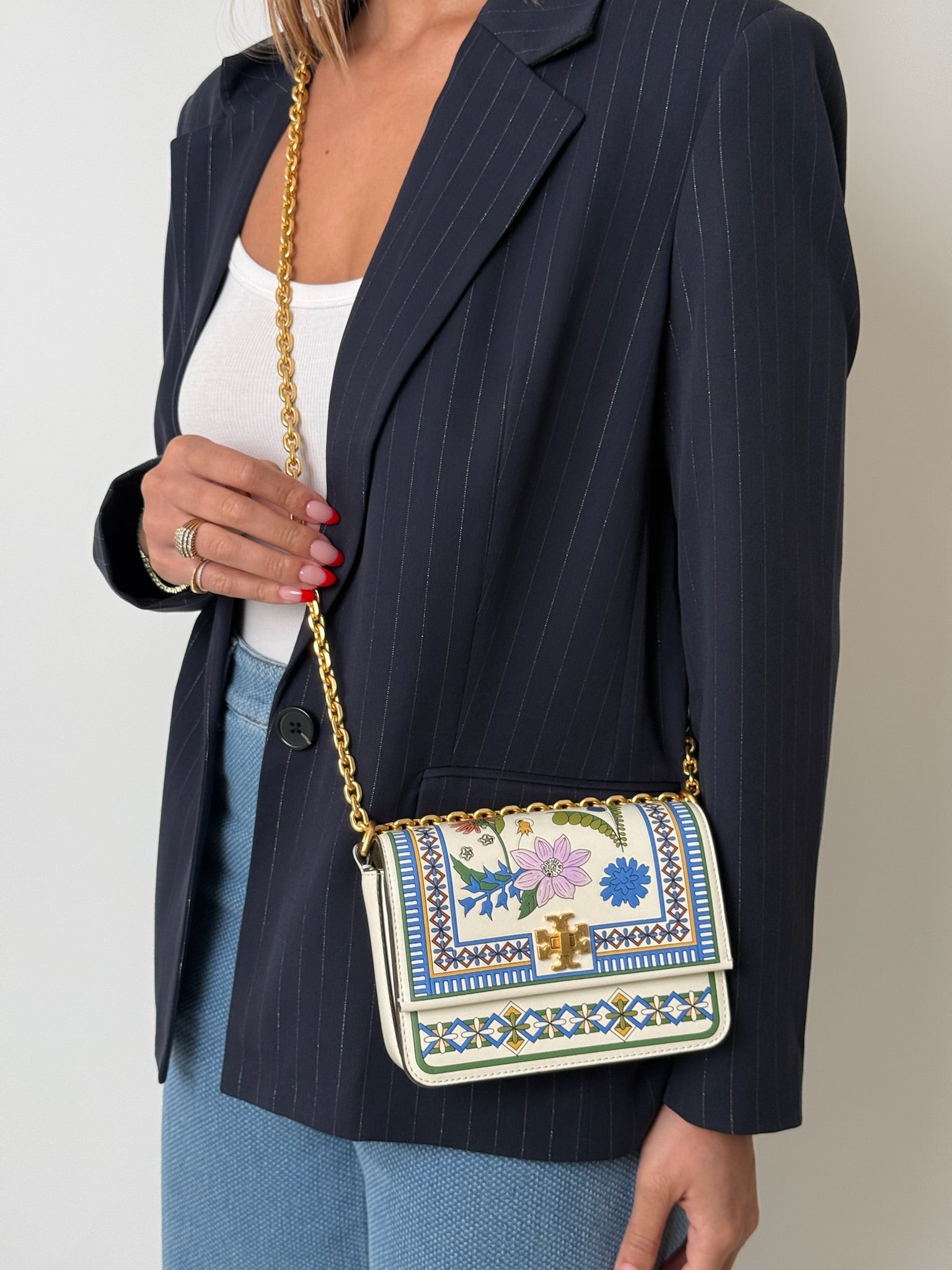 KIRA FLORAL MINI  SHOULDER BAG