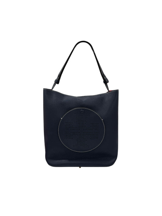 Perforated Logo Hobo Handbag