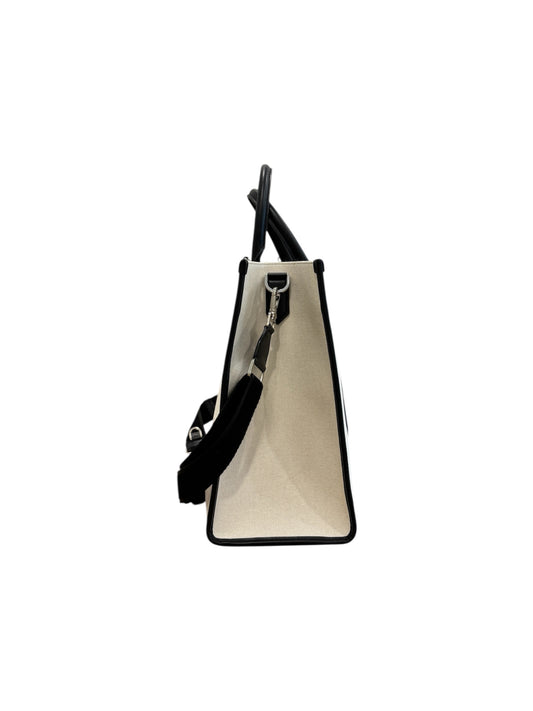 Logo-Tag Leather Tote Bag