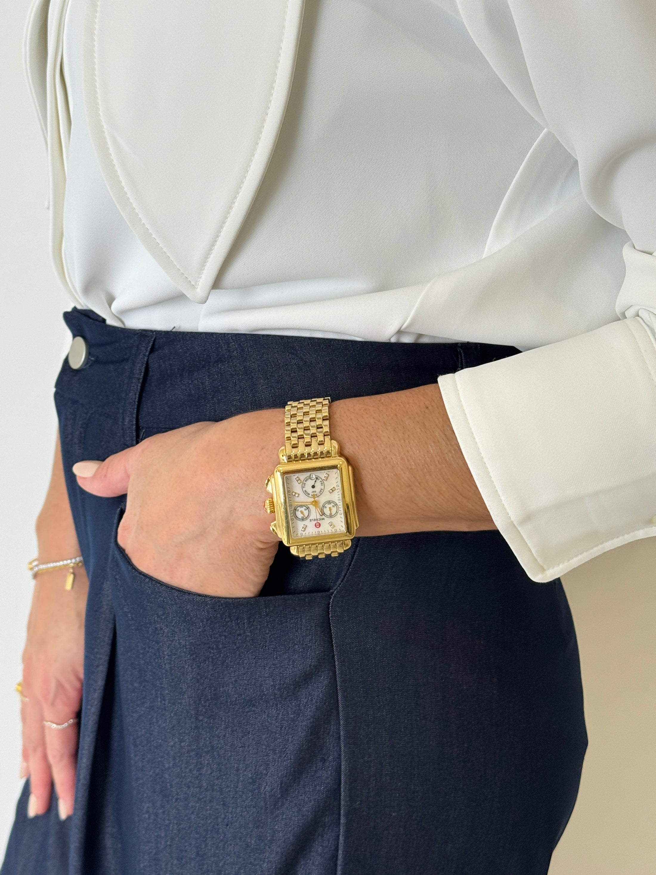 Michele Deco Day Women's Watch