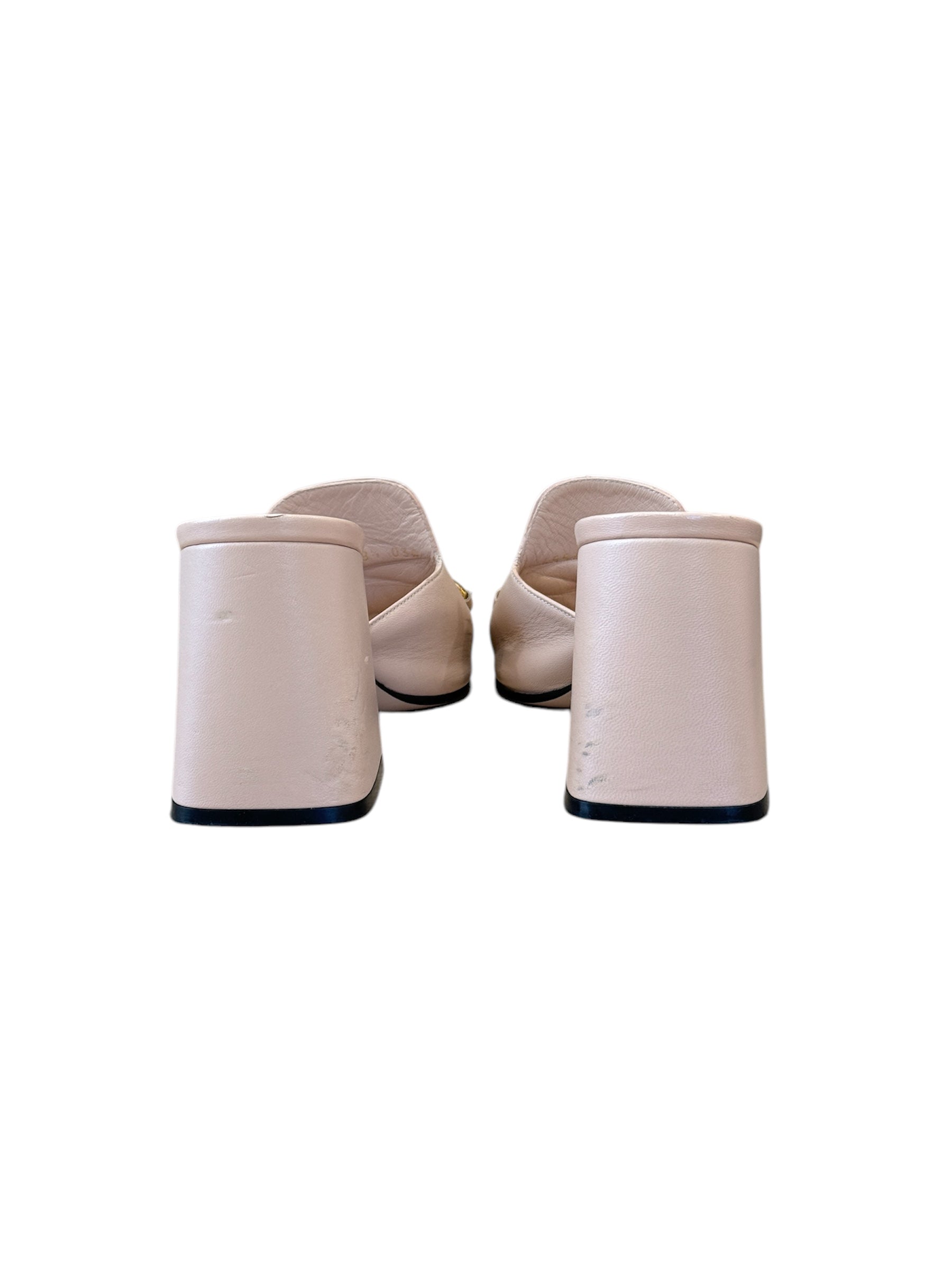 BABY HORSEBIT SLIDES PINK | 38.5