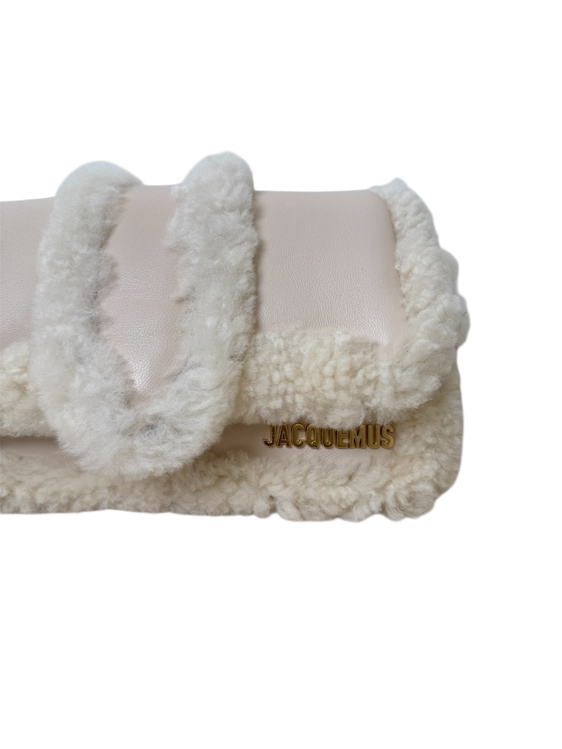 LE PETIT BAMBIMOU DOUX SHEARLING BAG