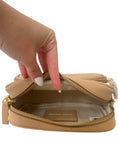 Load image into Gallery viewer, THE CROSSBODY BAG IN CAMEL LEATHER
