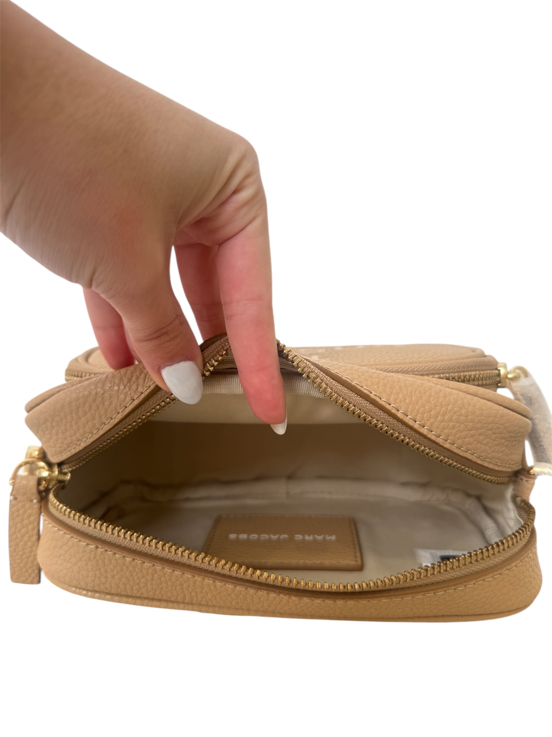 THE CROSSBODY BAG IN CAMEL LEATHER