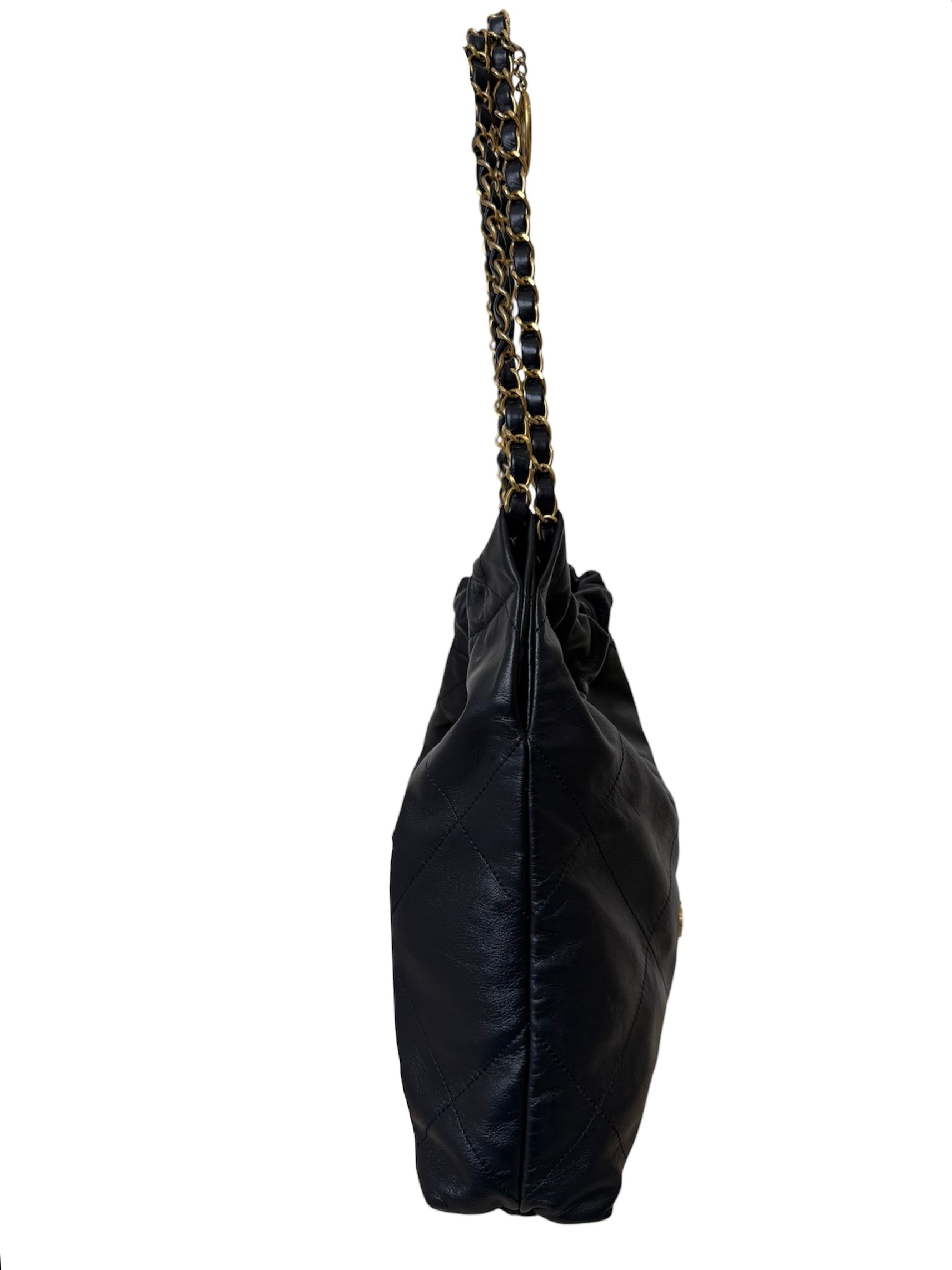 SMALL 22 SHOULDER BAG IN NAVY