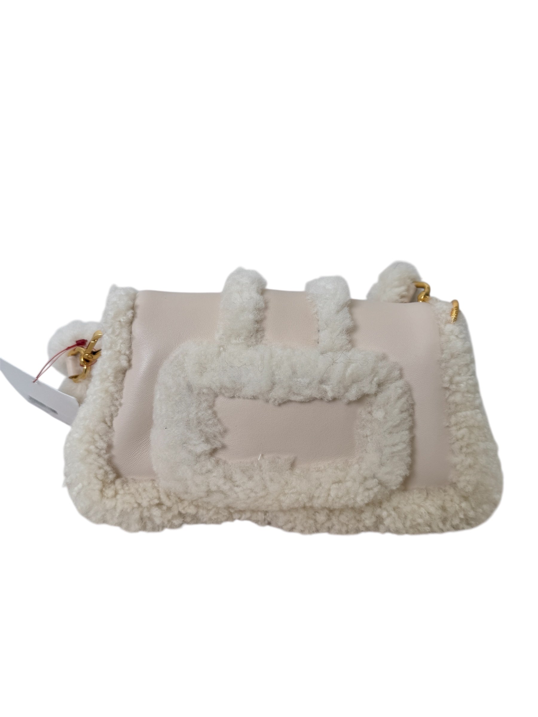 LE PETIT BAMBIMOU DOUX SHEARLING BAG