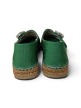 Load image into Gallery viewer, DRU FLAT CRYSTAL ESPADRILLES | 38

